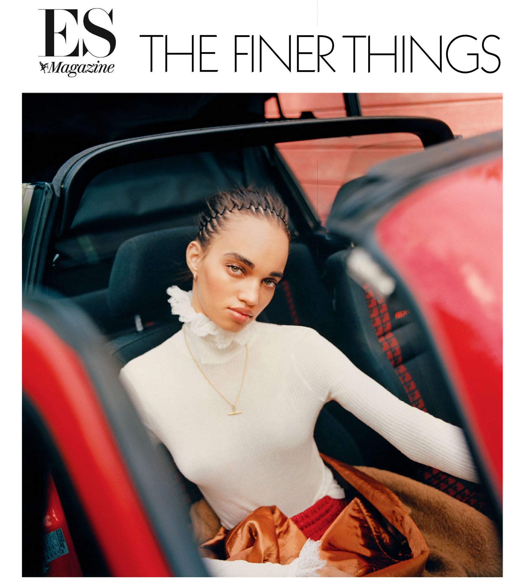 ES Magazine with Stylist Bay Garnett