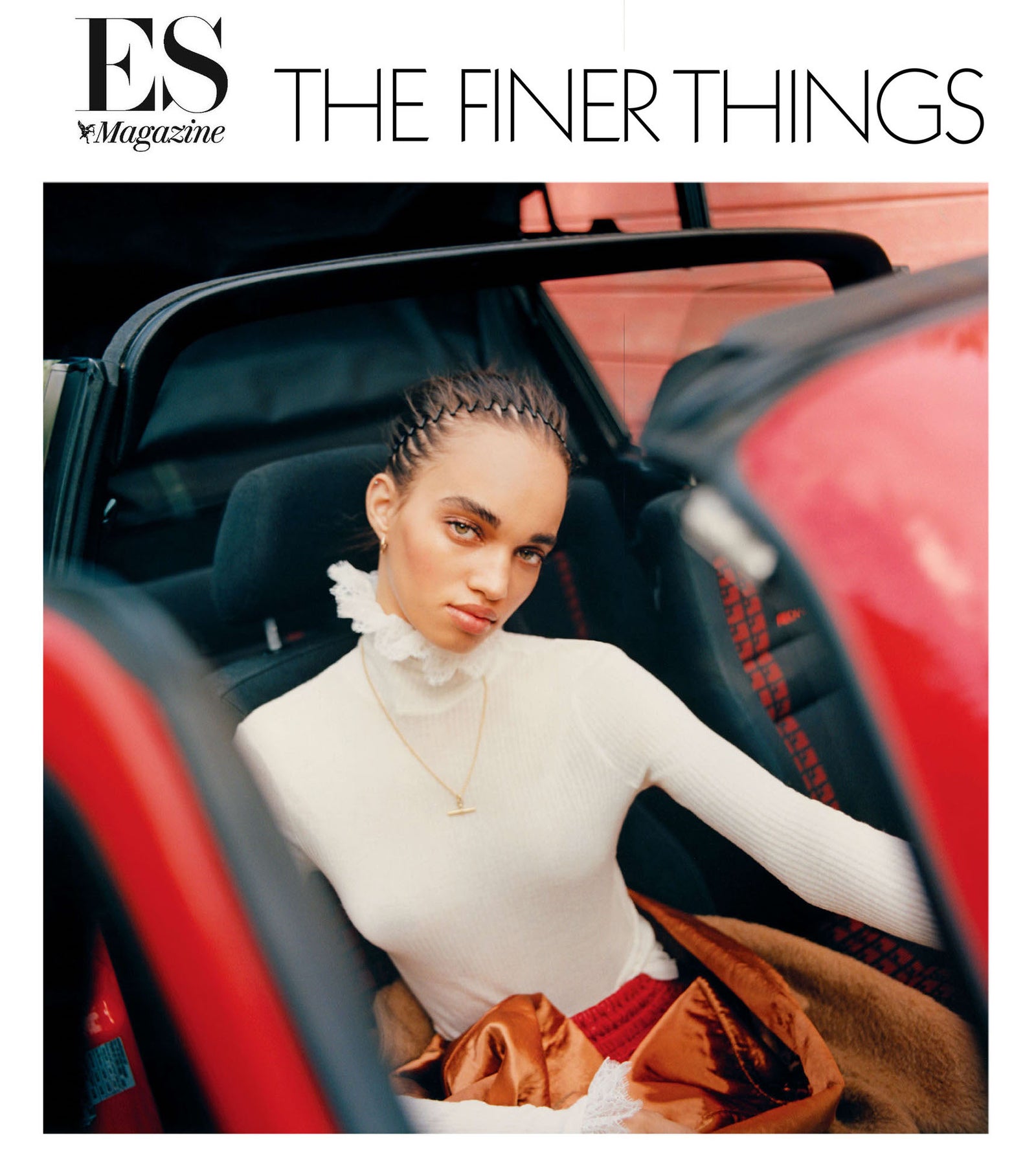 ES Magazine with Stylist Bay Garnett