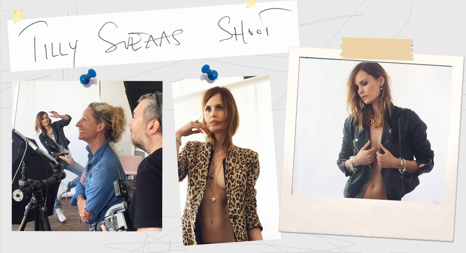 A Sneak Peak BTS at our Latest Photoshoot...