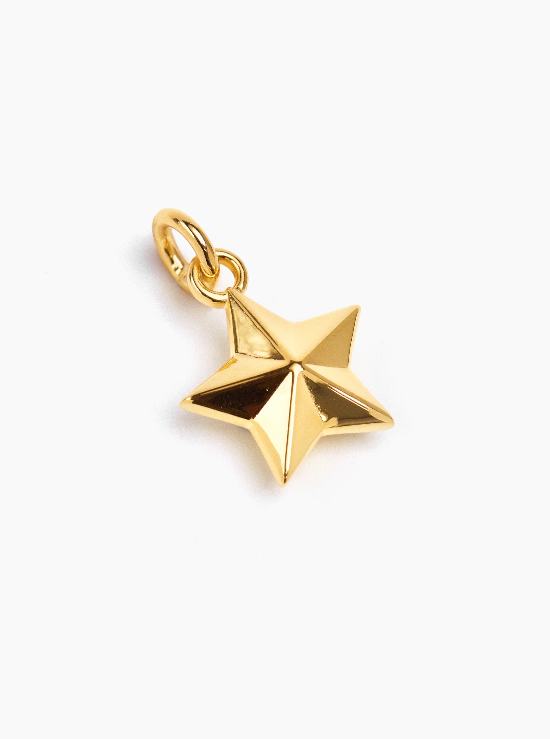 Large Gold Star Charm