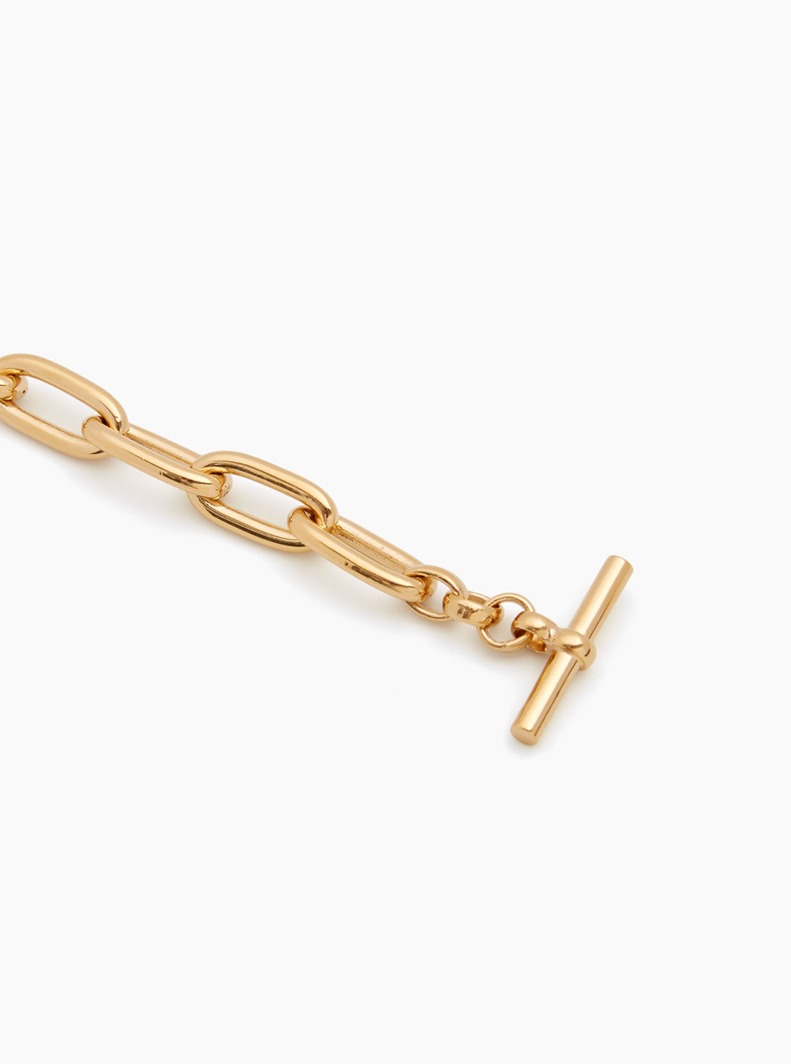 Small Gold Oval Chain Necklace – Tilly Sveaas