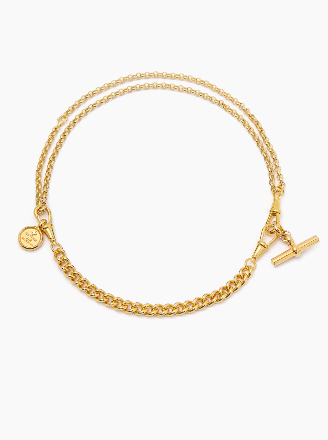 Gold Moi + Toi Mixed Link Necklace Set