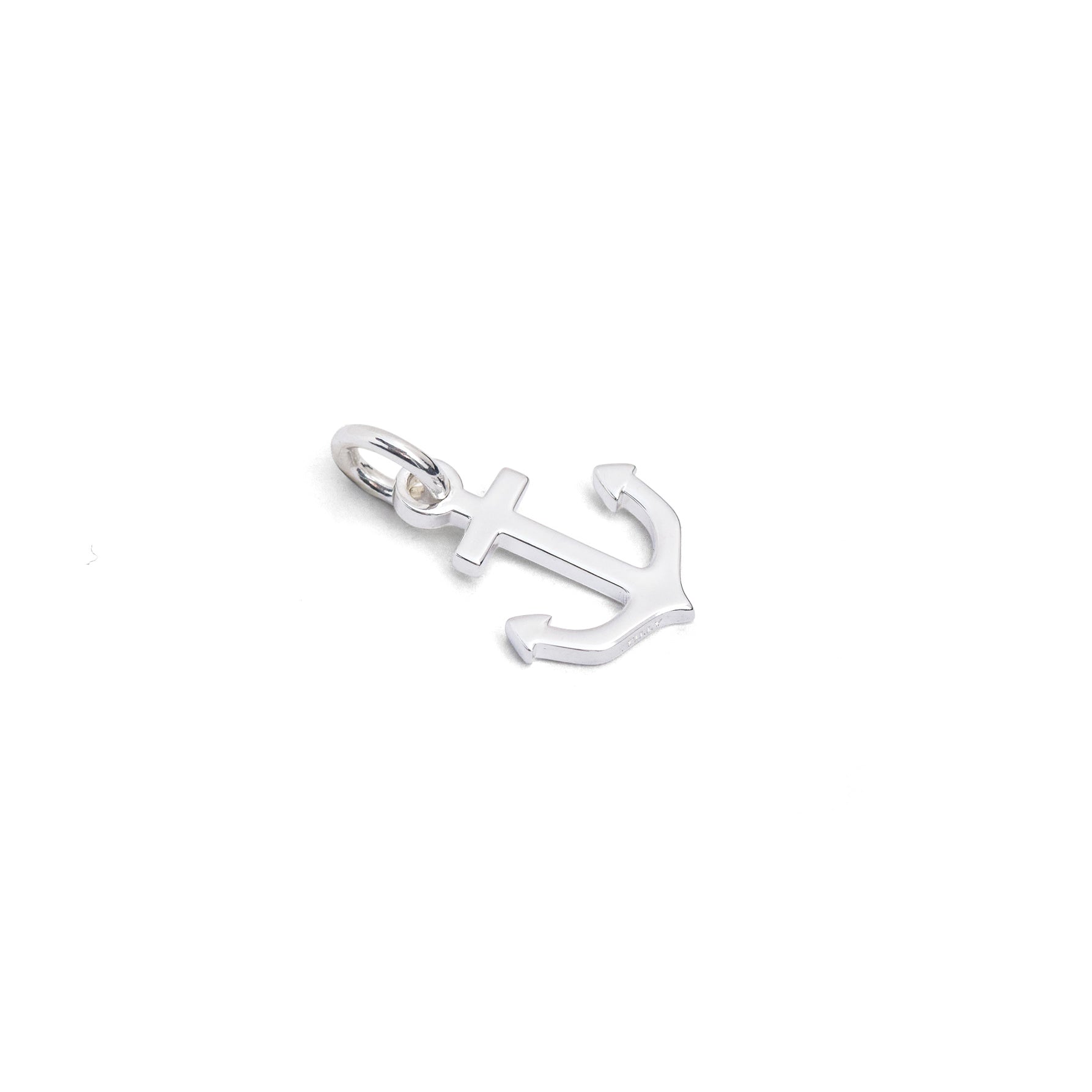 Small Silver Anchor Charm