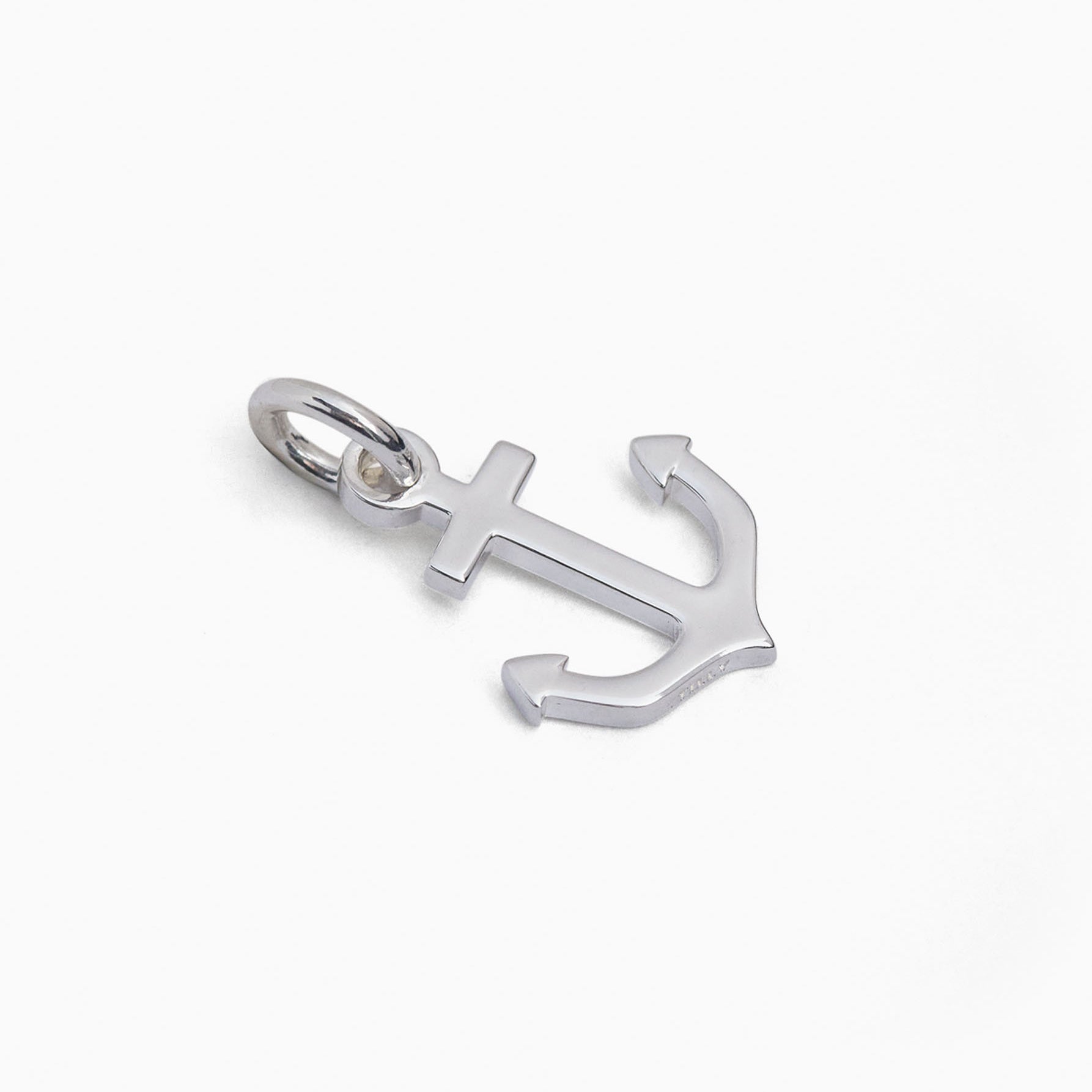 Small Silver Anchor Charm