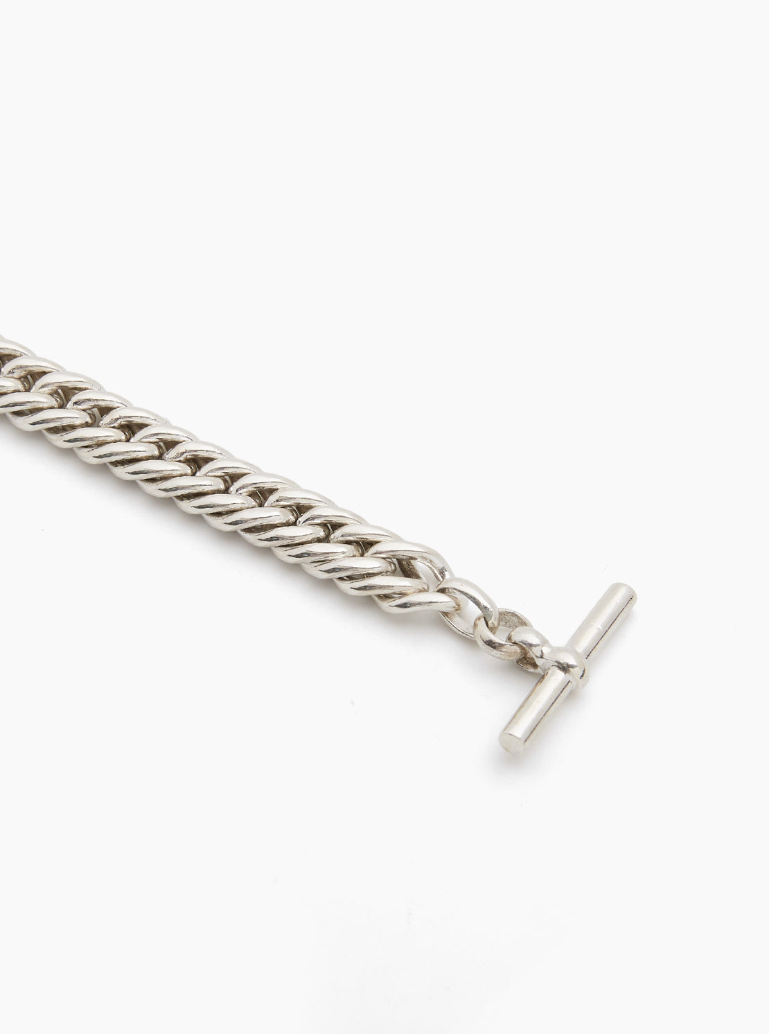 Silver Curb Link Choker