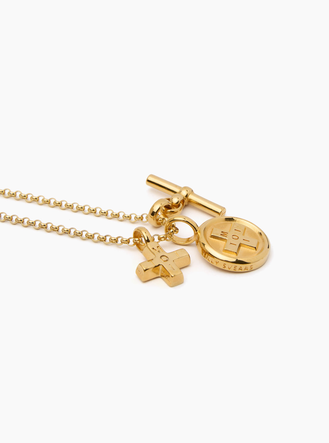 Gold Moi + Toi Cluster on Belcher Chain
