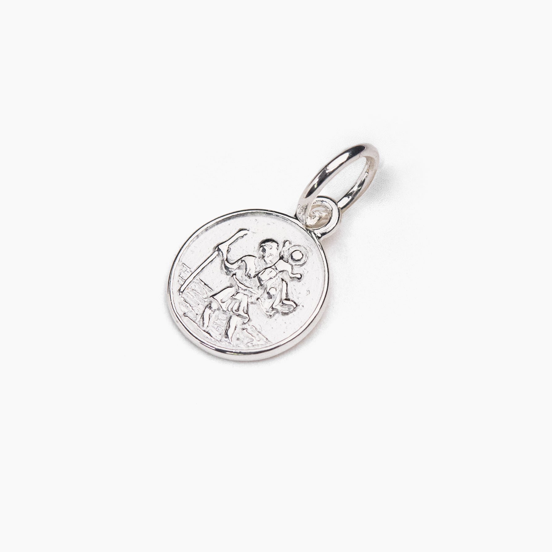 Sterling Silver St Christopher Charm