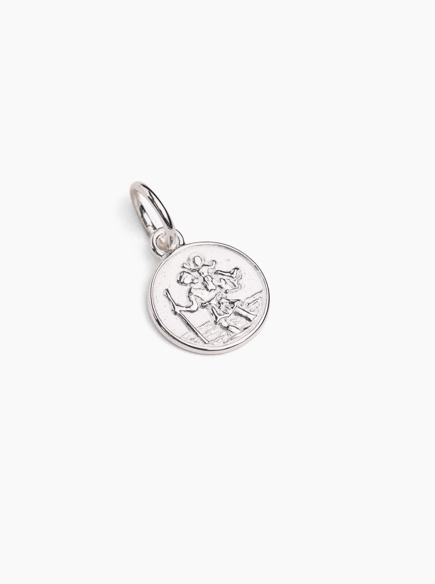 Sterling Silver St Christopher Charm