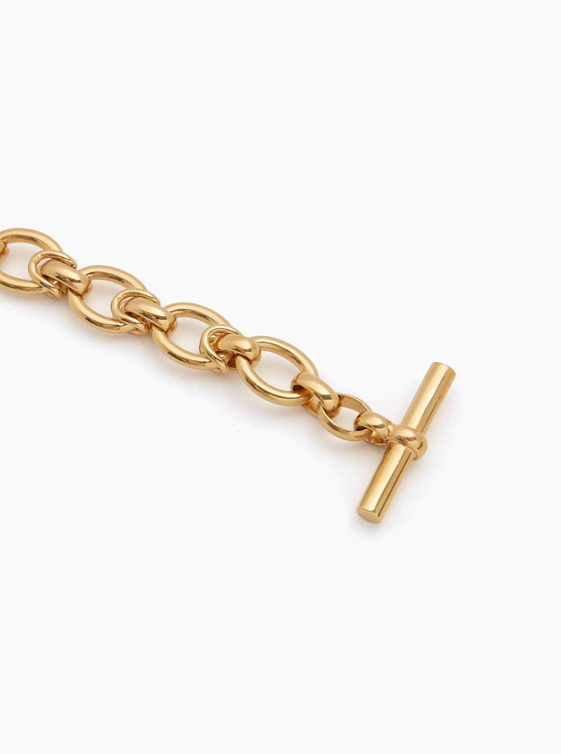 Medium Gold Interlock Bracelet