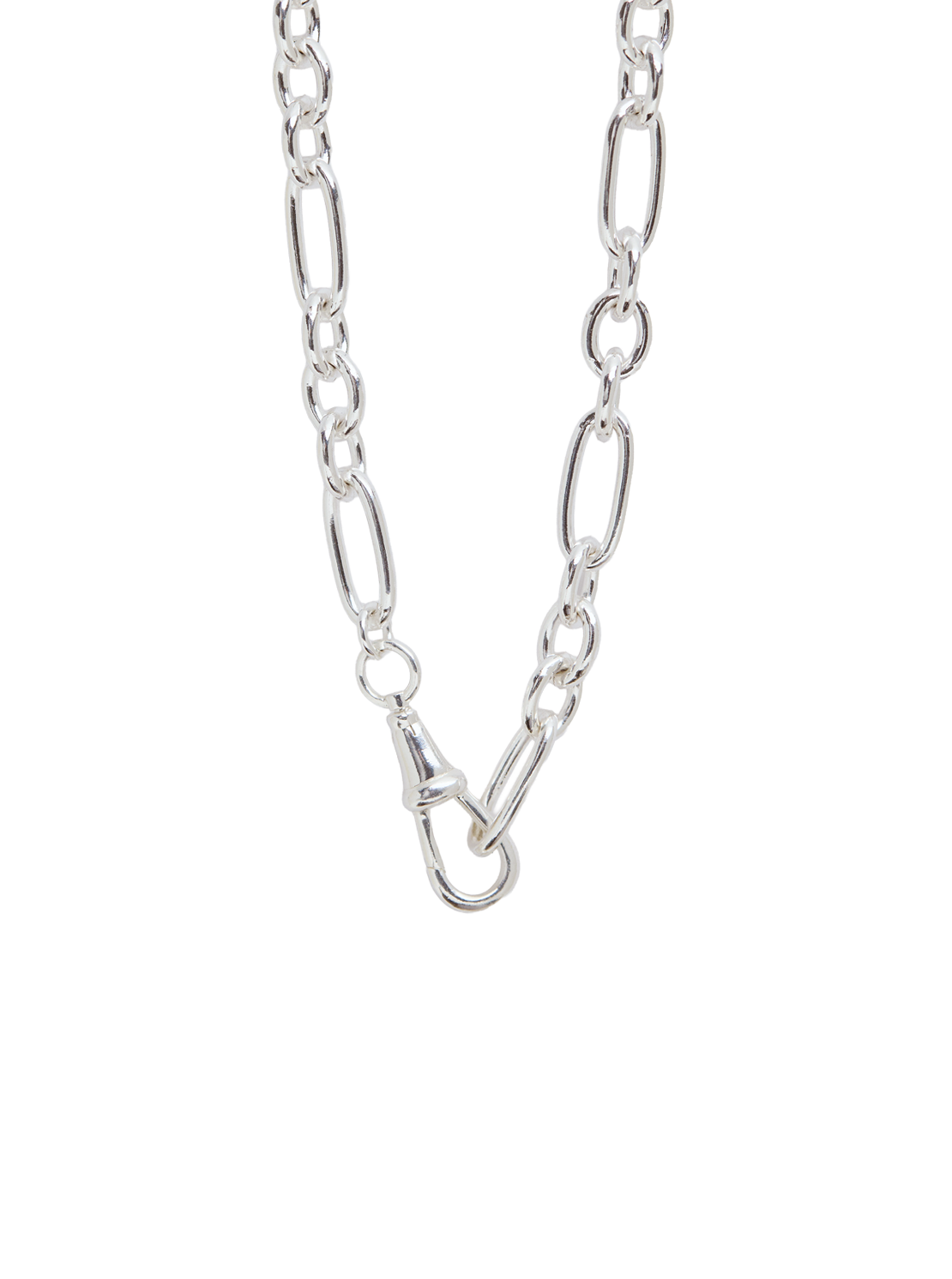 Silver Plated Firenze Swivel Necklace