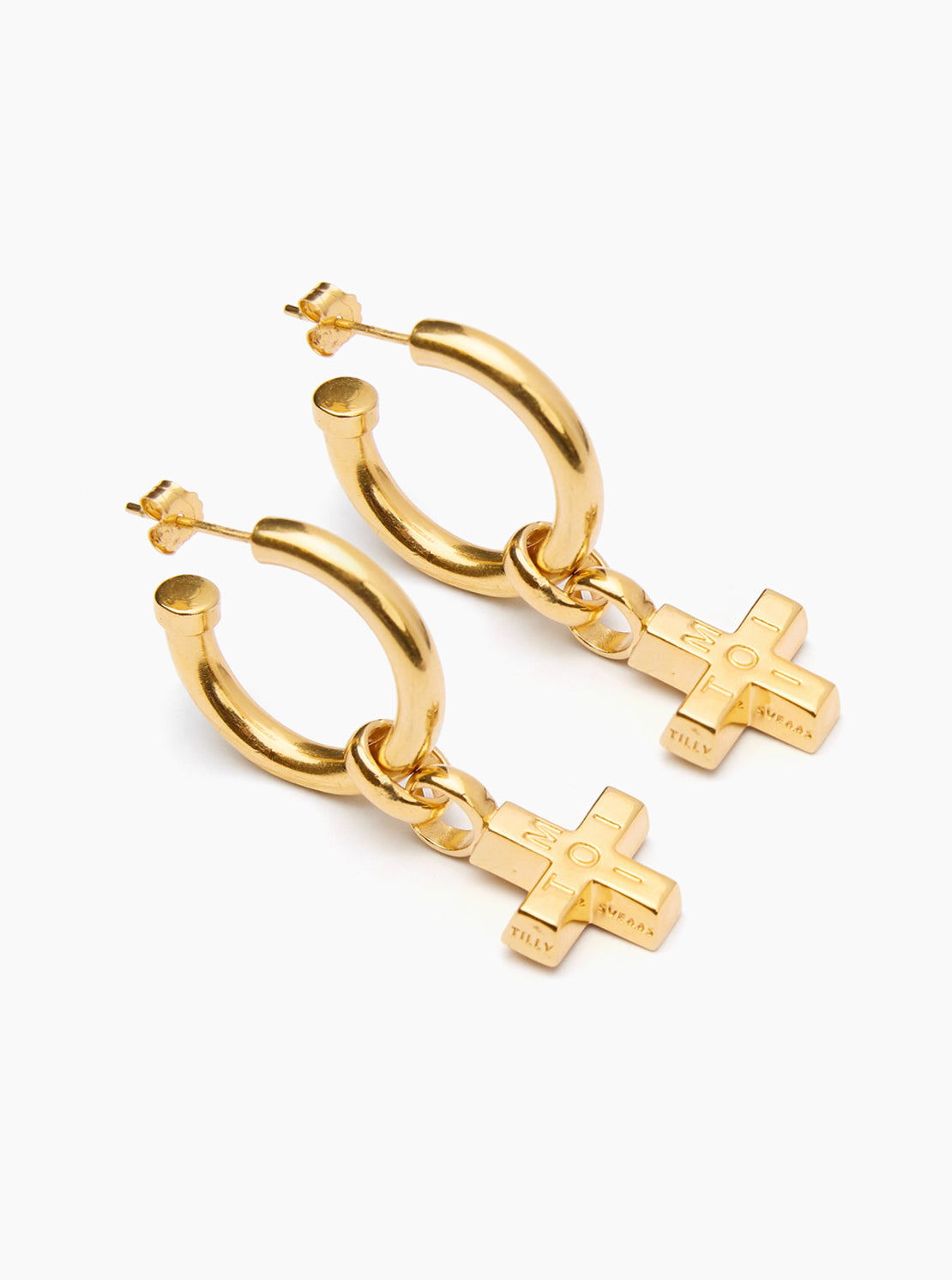 Gold Moi + Toi Earrings