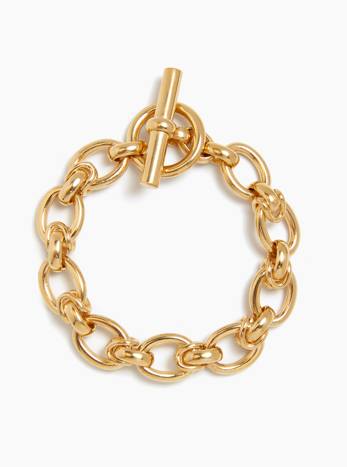 Medium Gold Interlock Bracelet