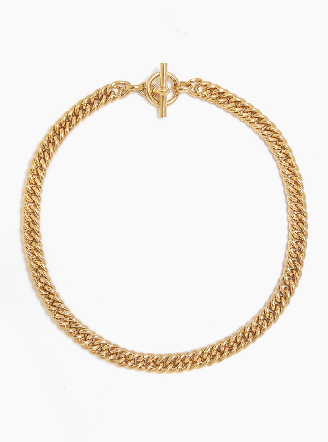 Gold Curb Link Choker