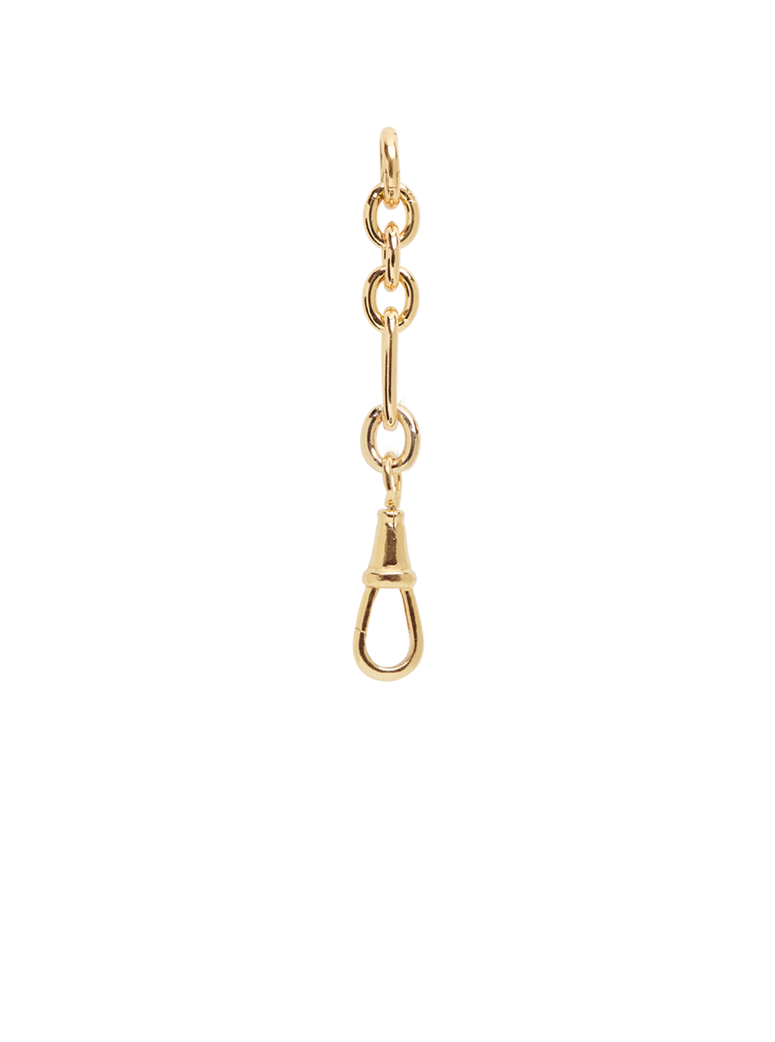 Gold Firenze Connector With Swivel Clip