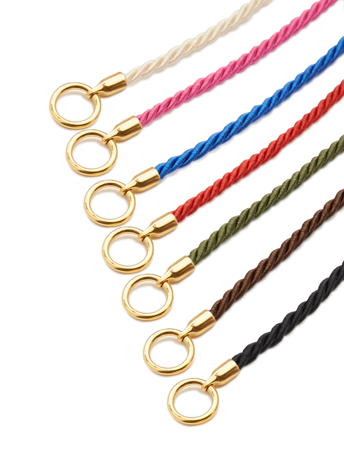 Tilly Sveaas Fuchsia Gold Friendship Bracelet