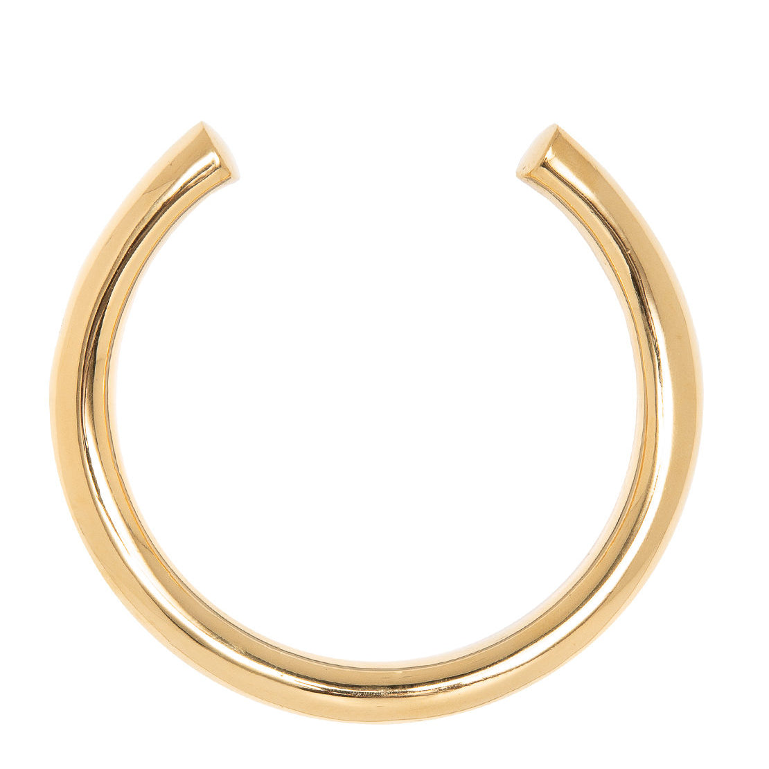 Gold Horseshoe Bangle