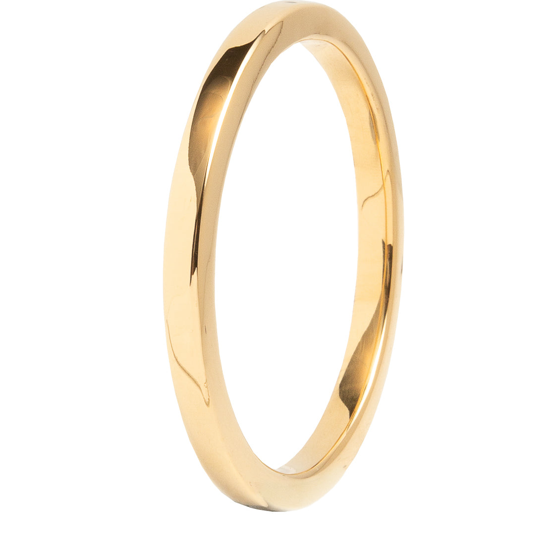 Gold Square Edge Bangle