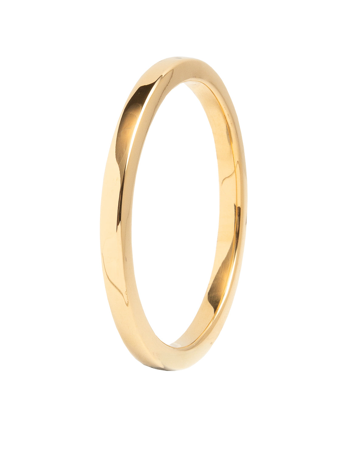 Gold Square Edge Bangle