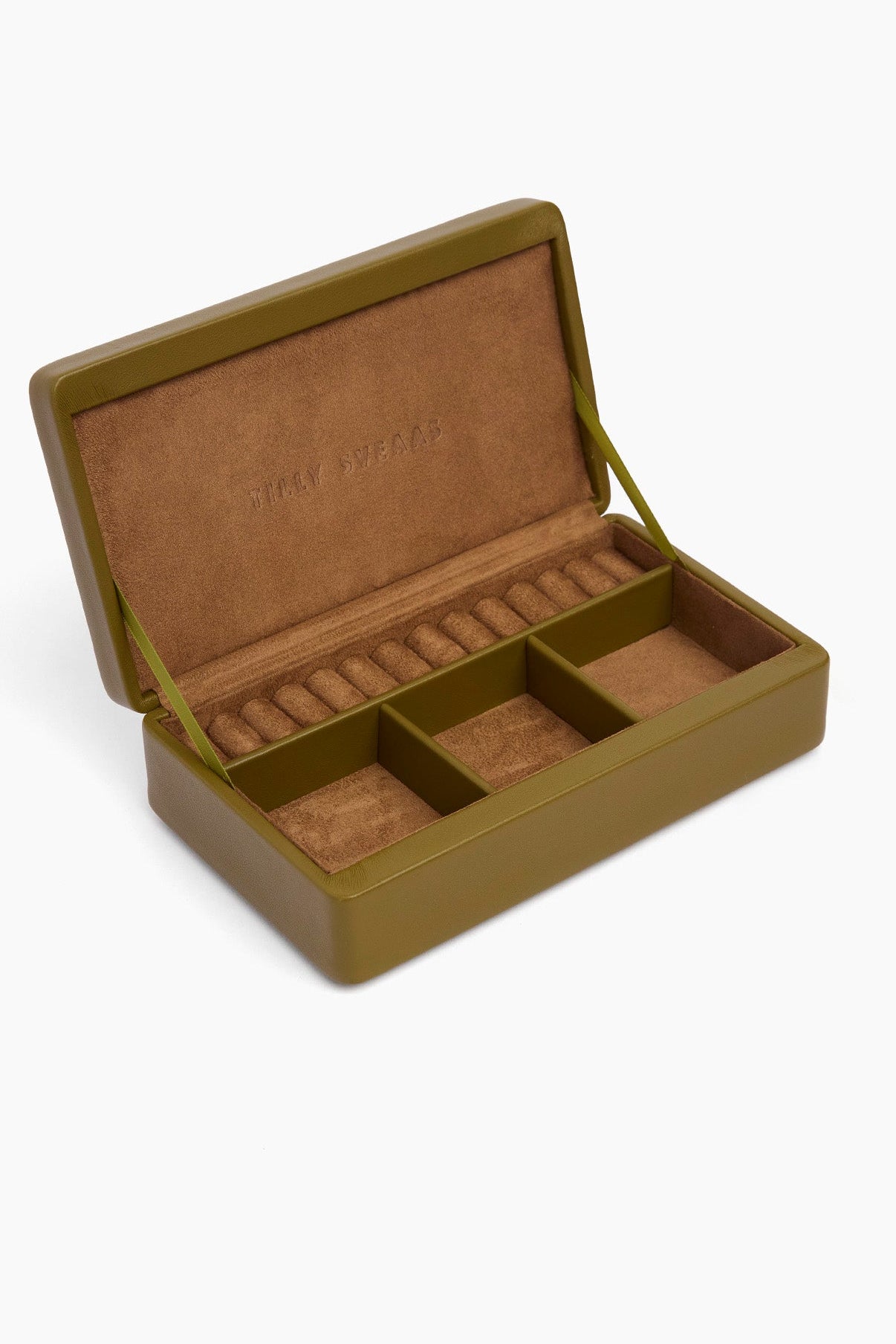 Olive Green Jewellery Box