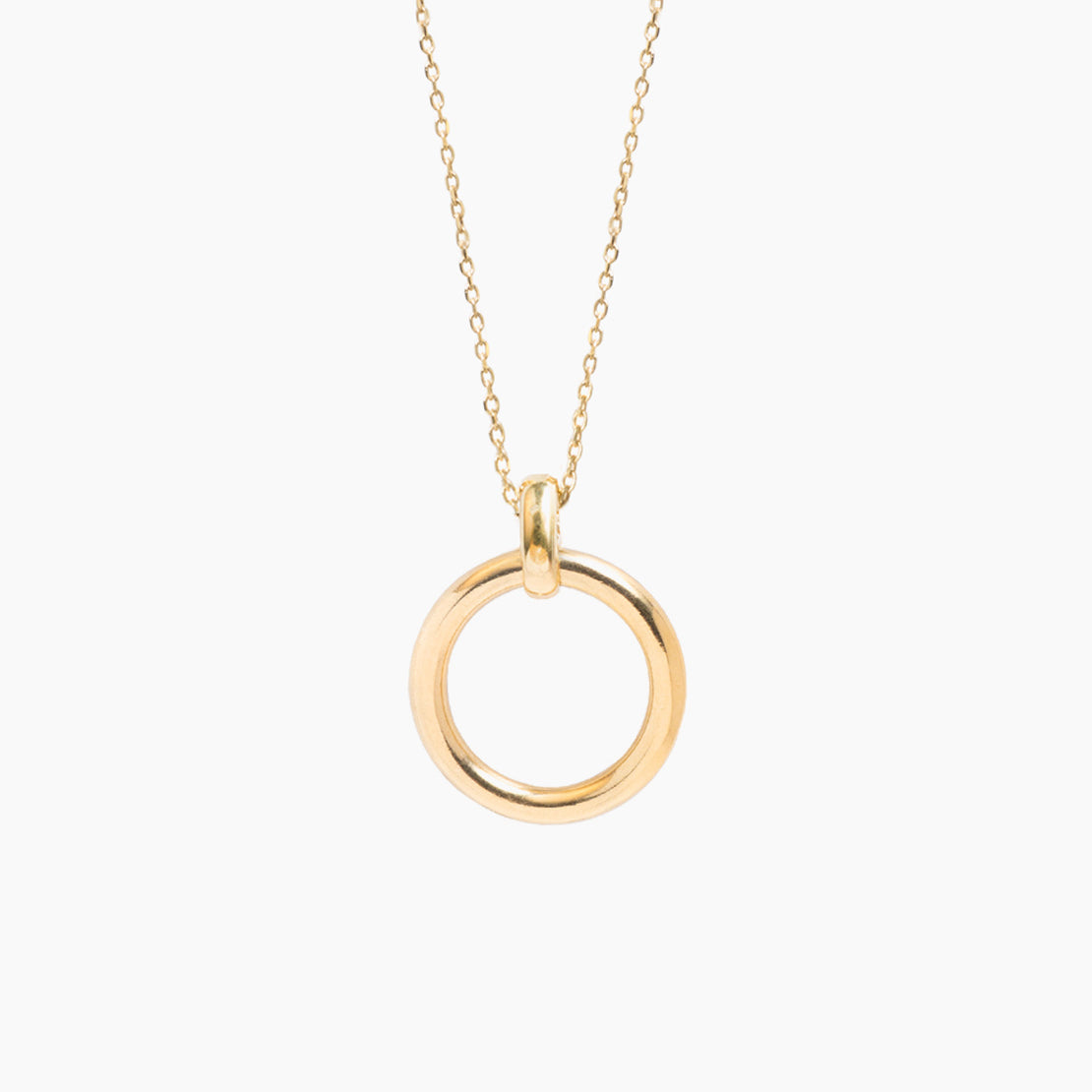 Large Gold Eternity on Trace Chain