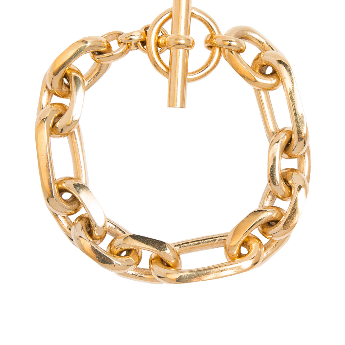 Large Gold Watch Chain Bracelet