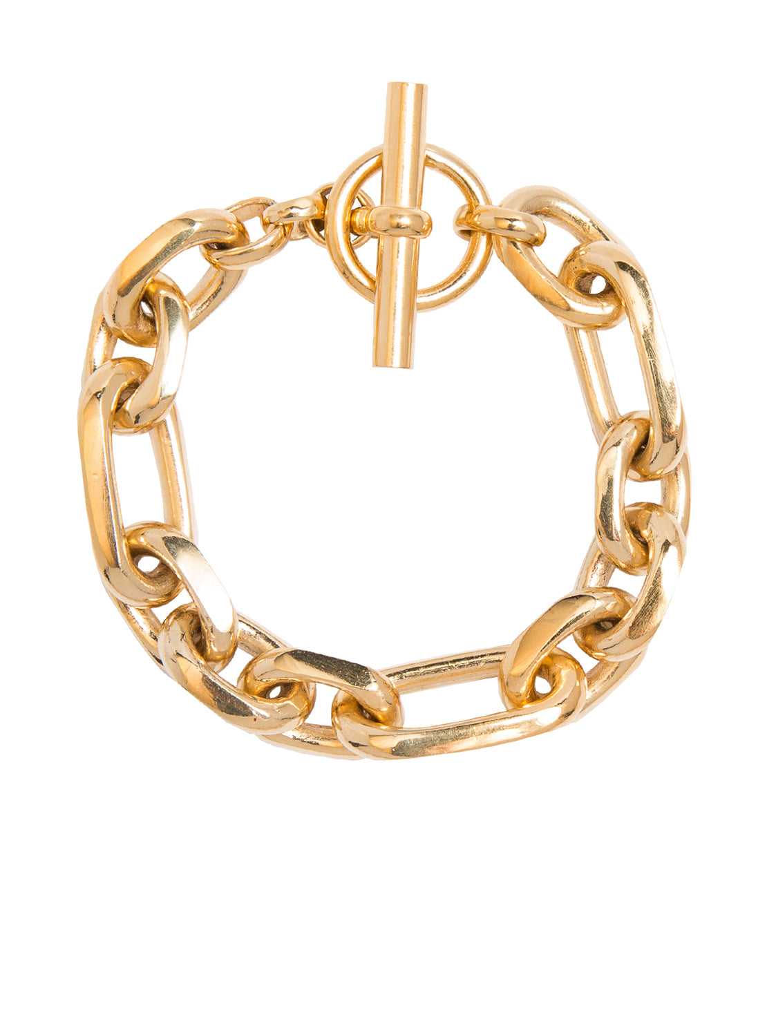 Large Gold Watch Chain Bracelet