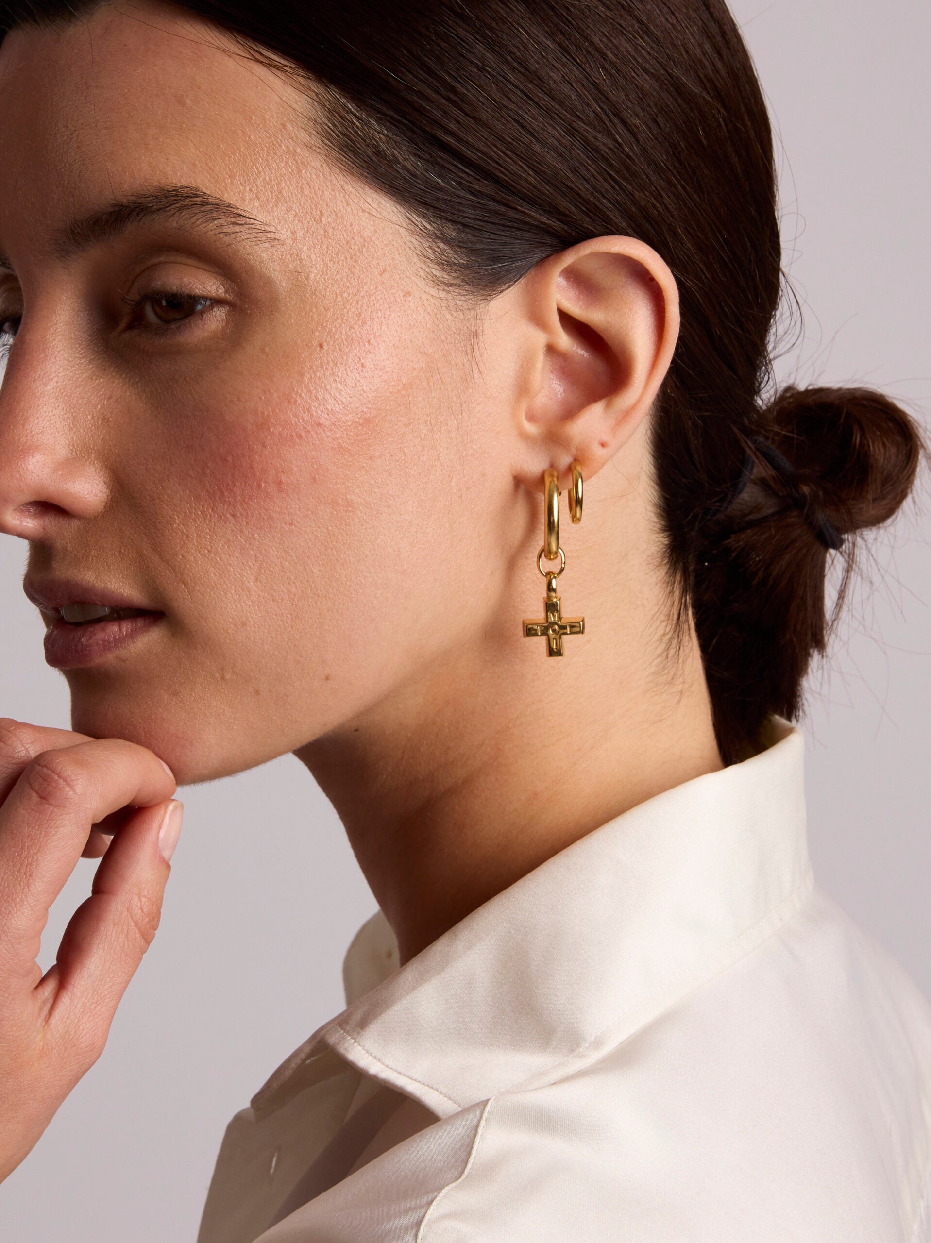 Gold Moi + Toi Earrings