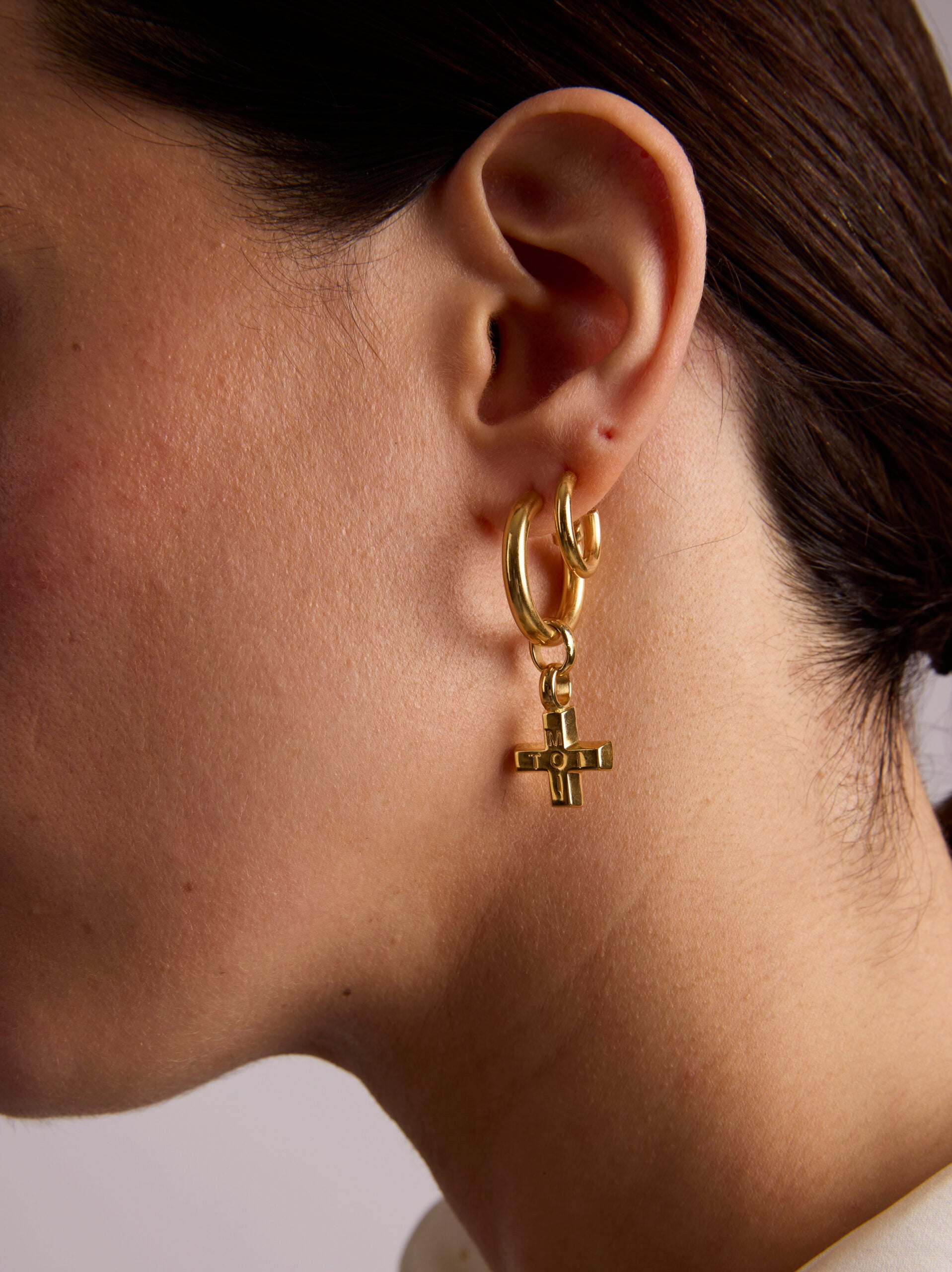 Gold Moi + Toi Earrings