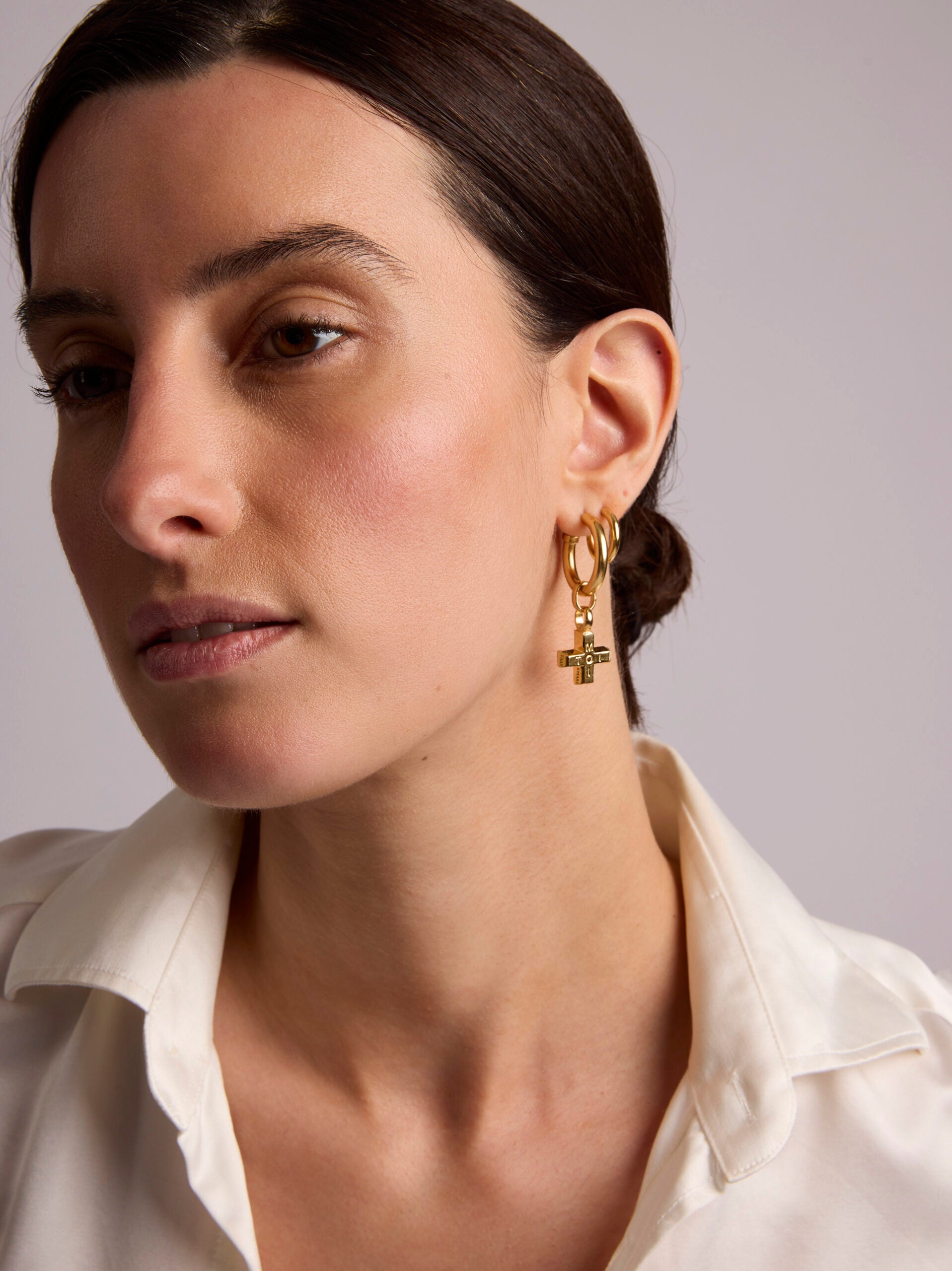 Gold Moi + Toi Earrings