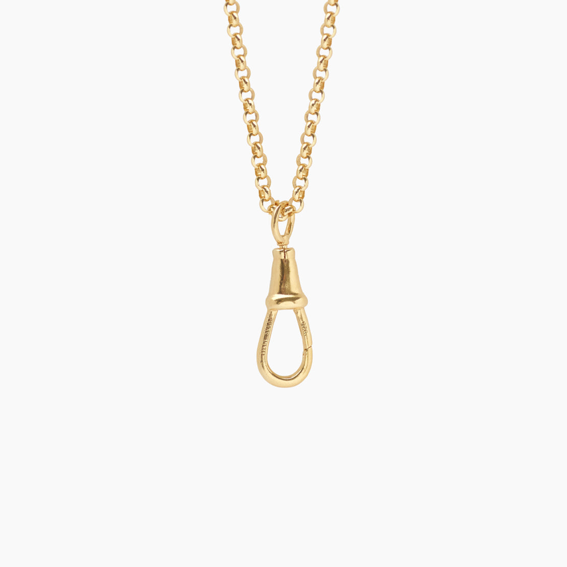 Gold Belcher Clipt Necklace