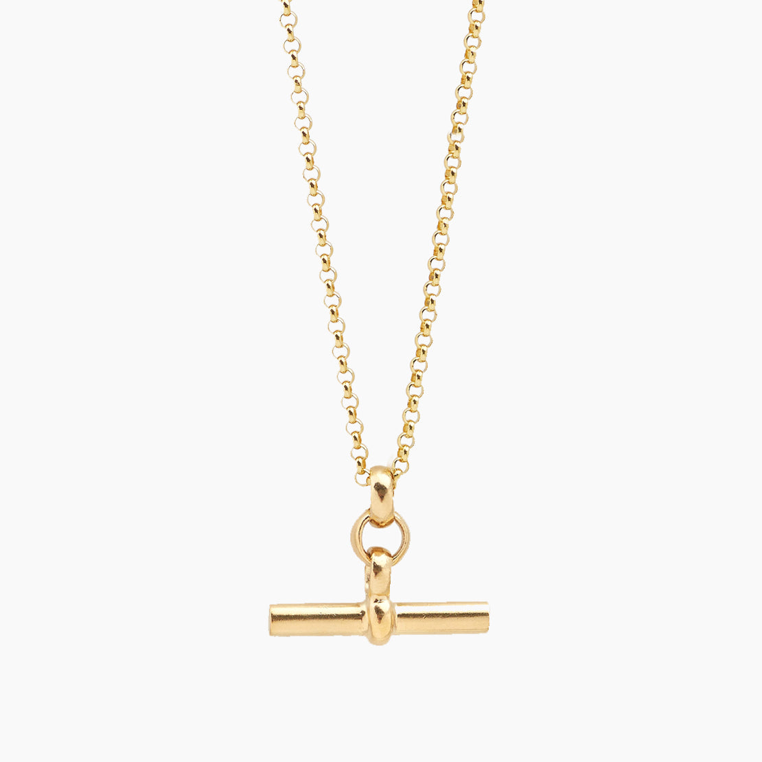 Medium T-Bar On Belcher Chain