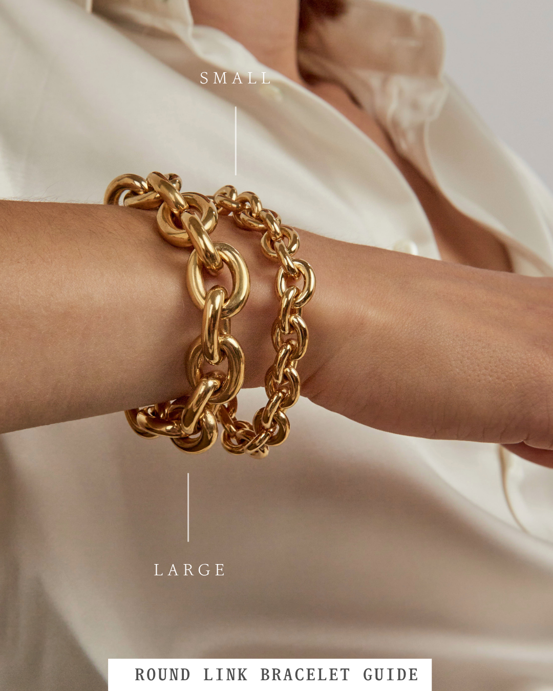 Round Link Bracelet Guide
