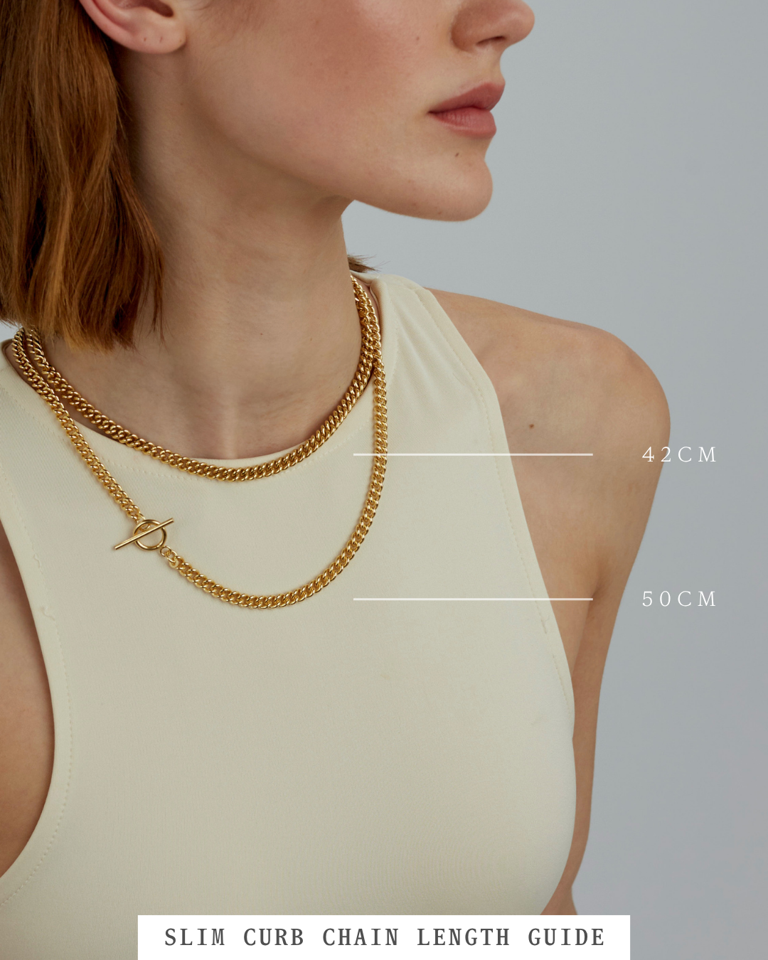 Slim Curb Chain Length Guide