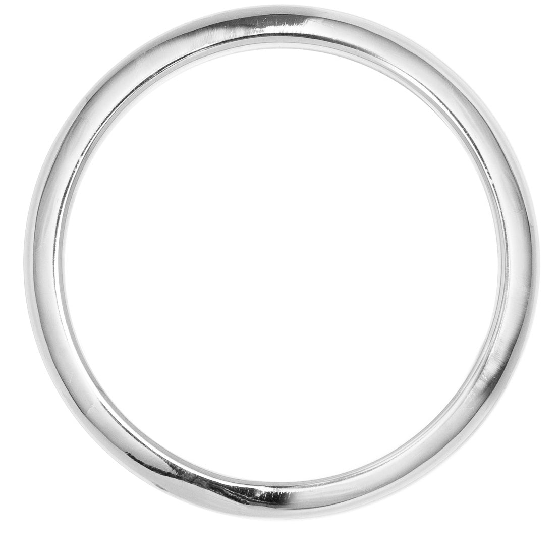 Silver-Plated Square Edge Bangle