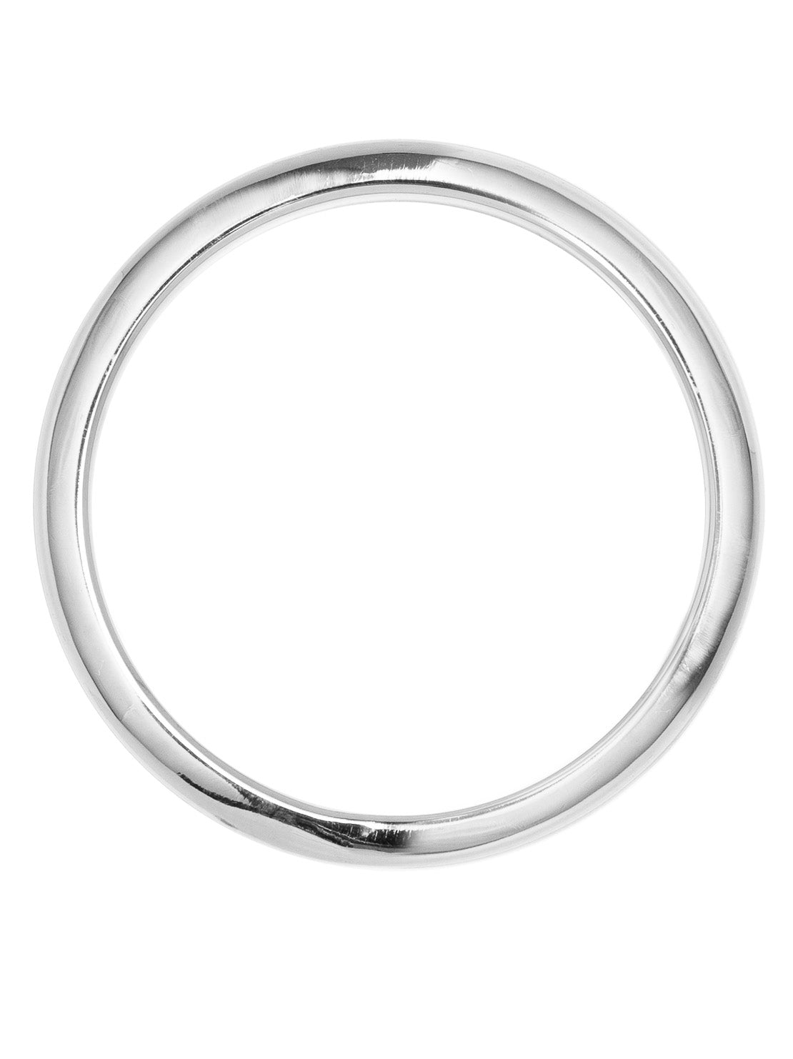 Silver-Plated Square Edge Bangle