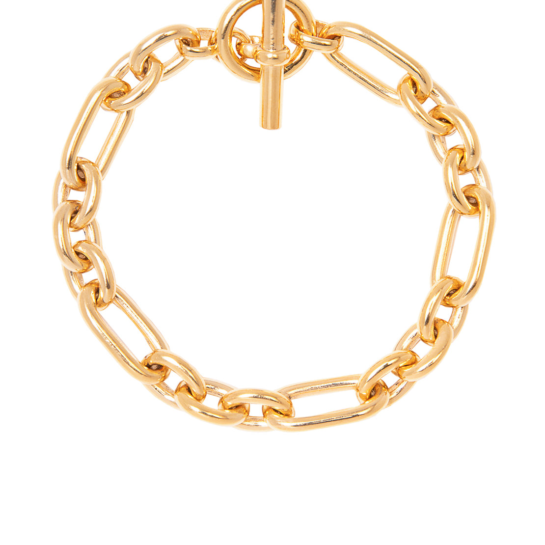 Small Gold Watch Chain Bracelet