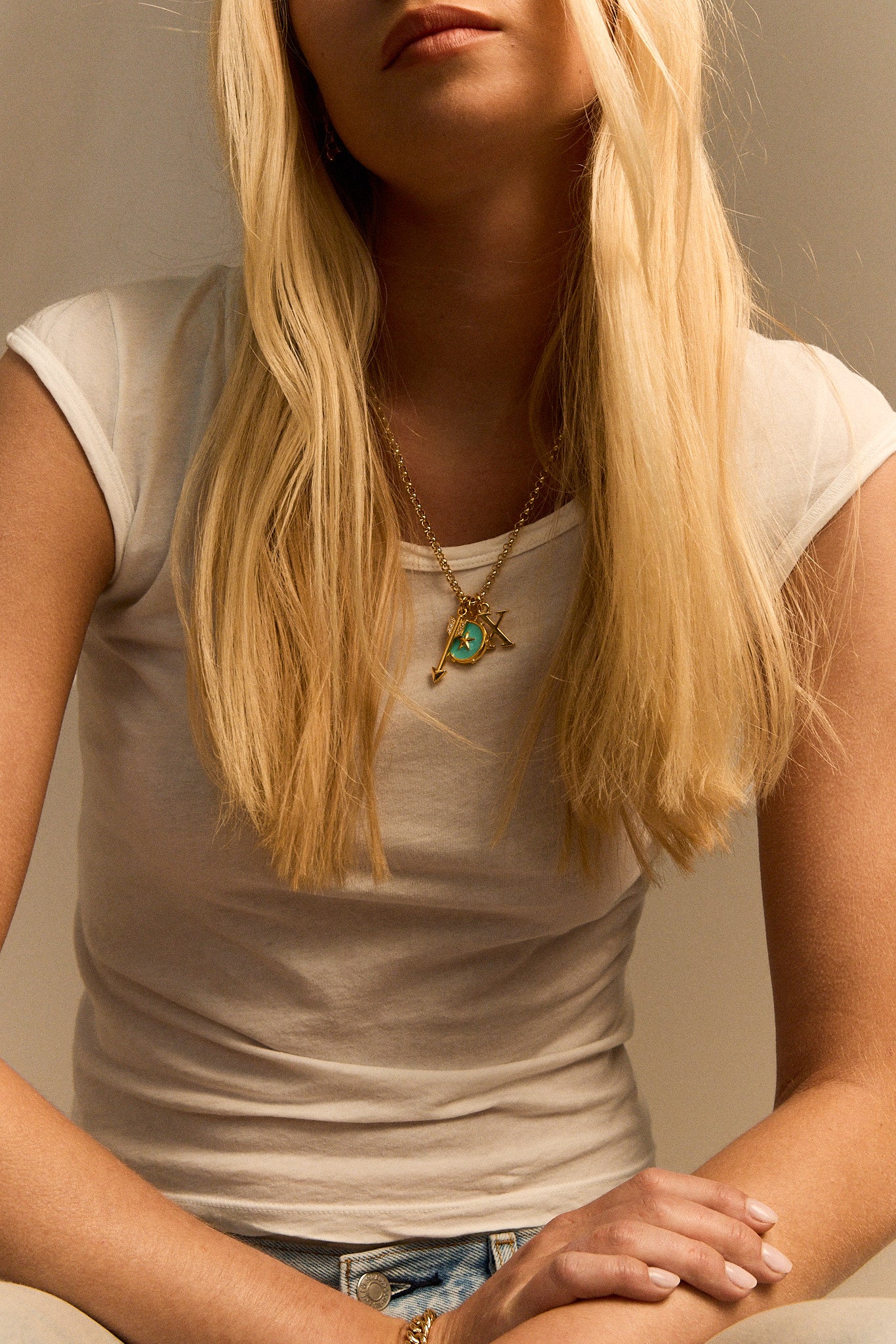 Star Crossed and Rolling Necklace