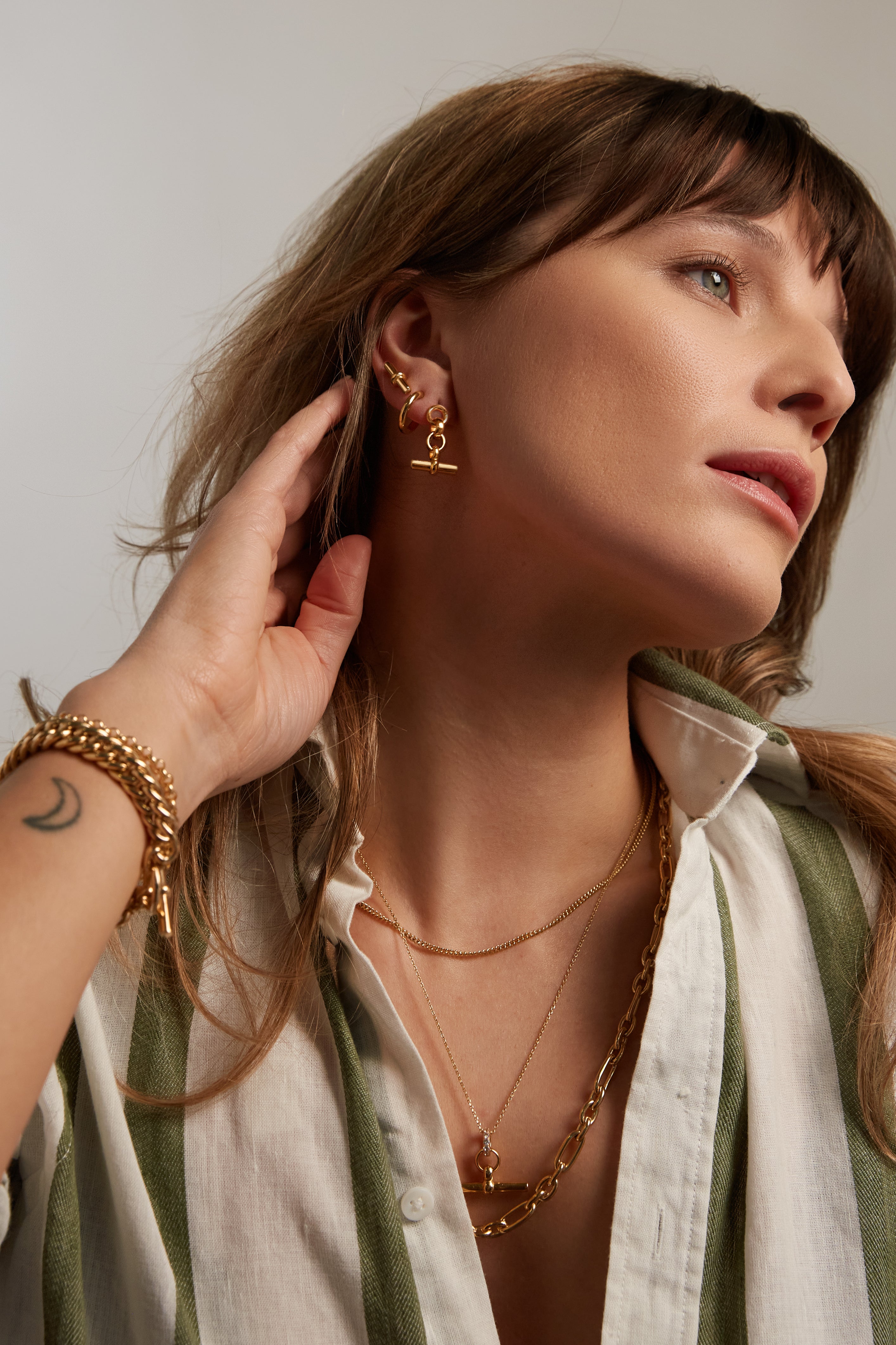 Gold Earrings