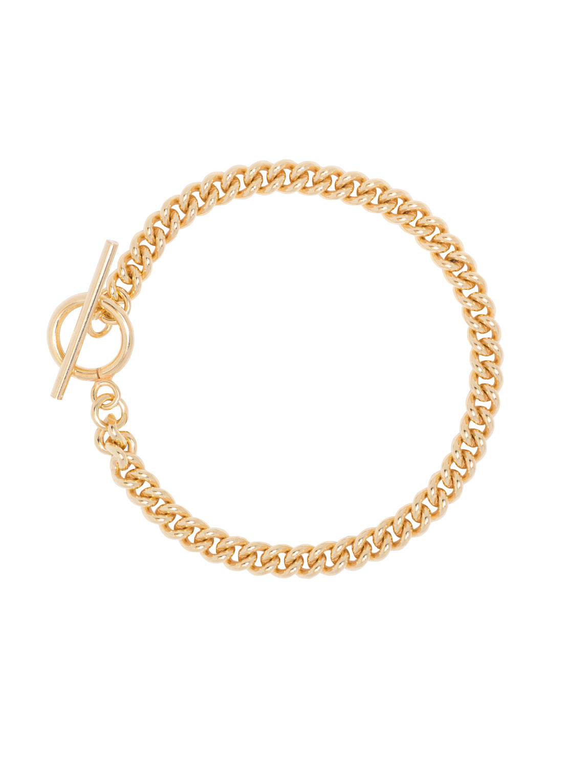 Baby Gold Curb Link Bracelet