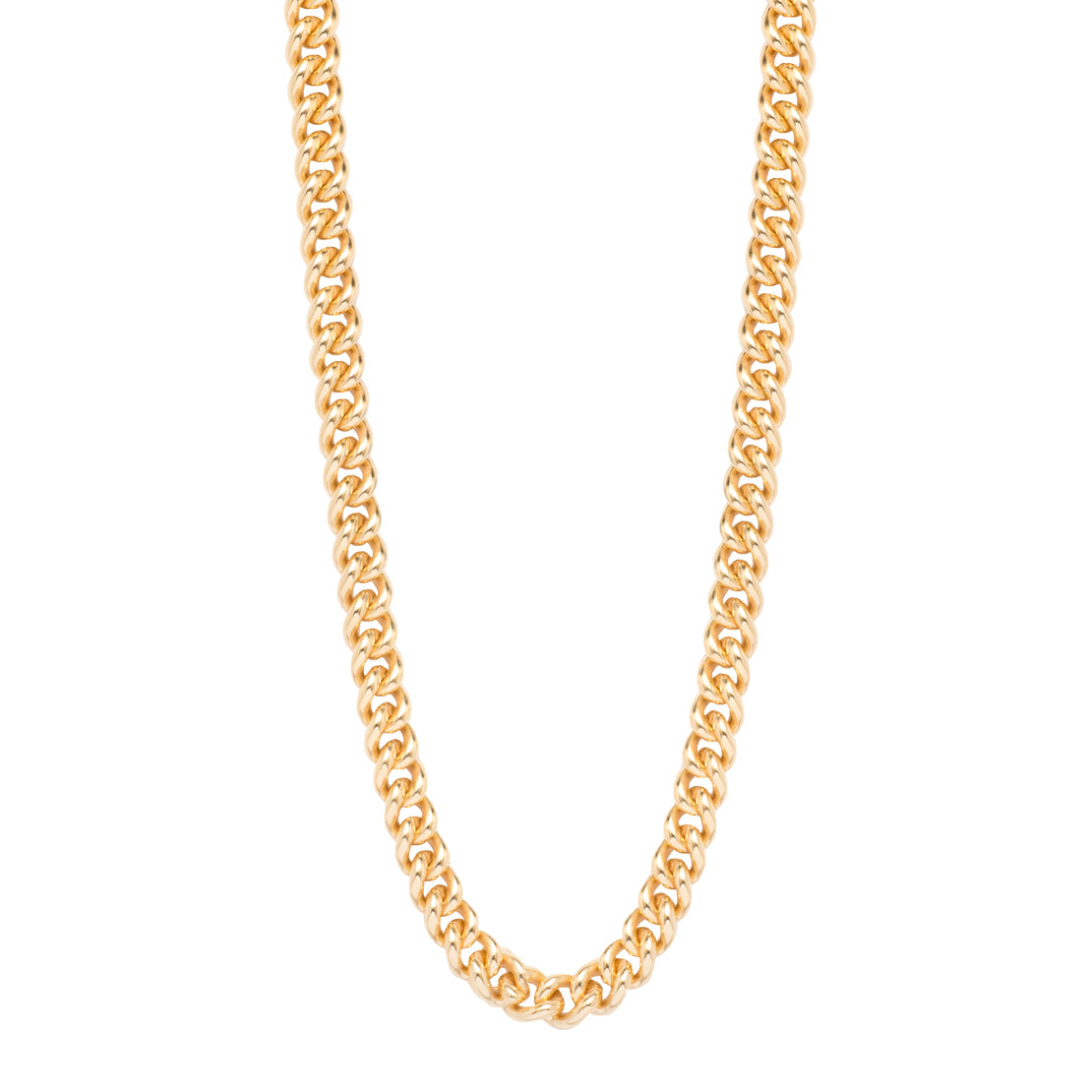 50cm Gold Curb Link Chain