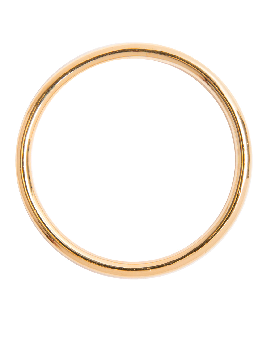 Medium Plain Gold Bangle