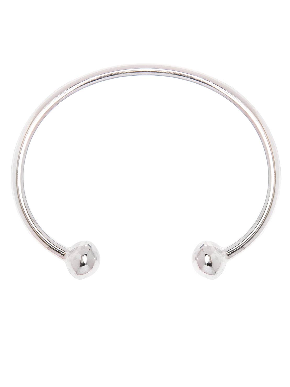 Men's Large Solid Sterling Silver Torque Bangle