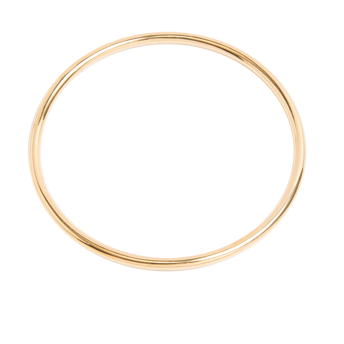 Small Plain Gold Bangle