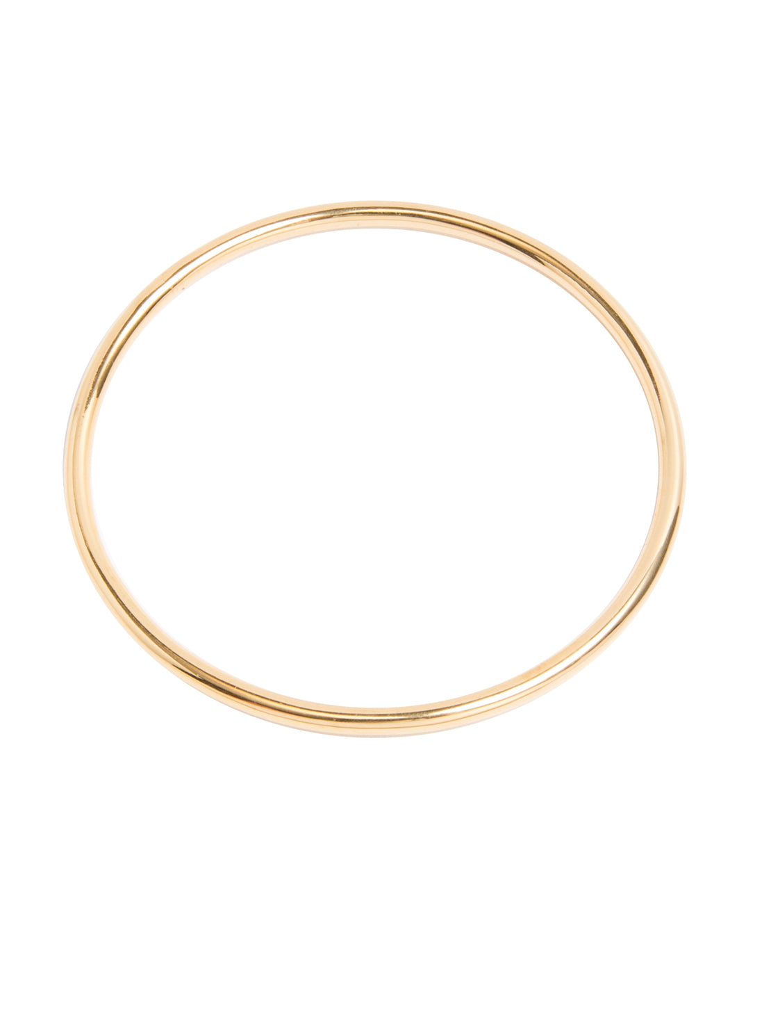 Small Plain Gold Bangle
