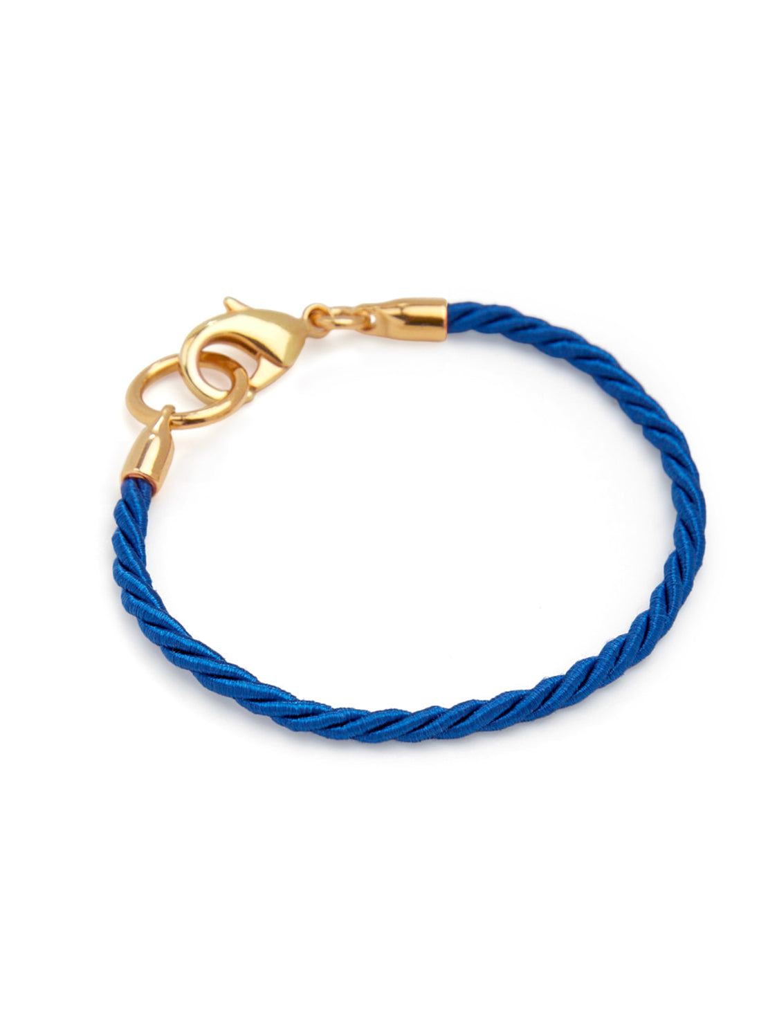 Tilly Sveaas Royal Blue Gold Friendship Bracelet