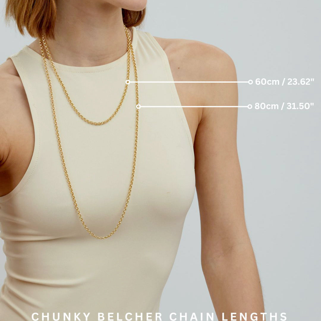 Thick Gold Belcher Chain