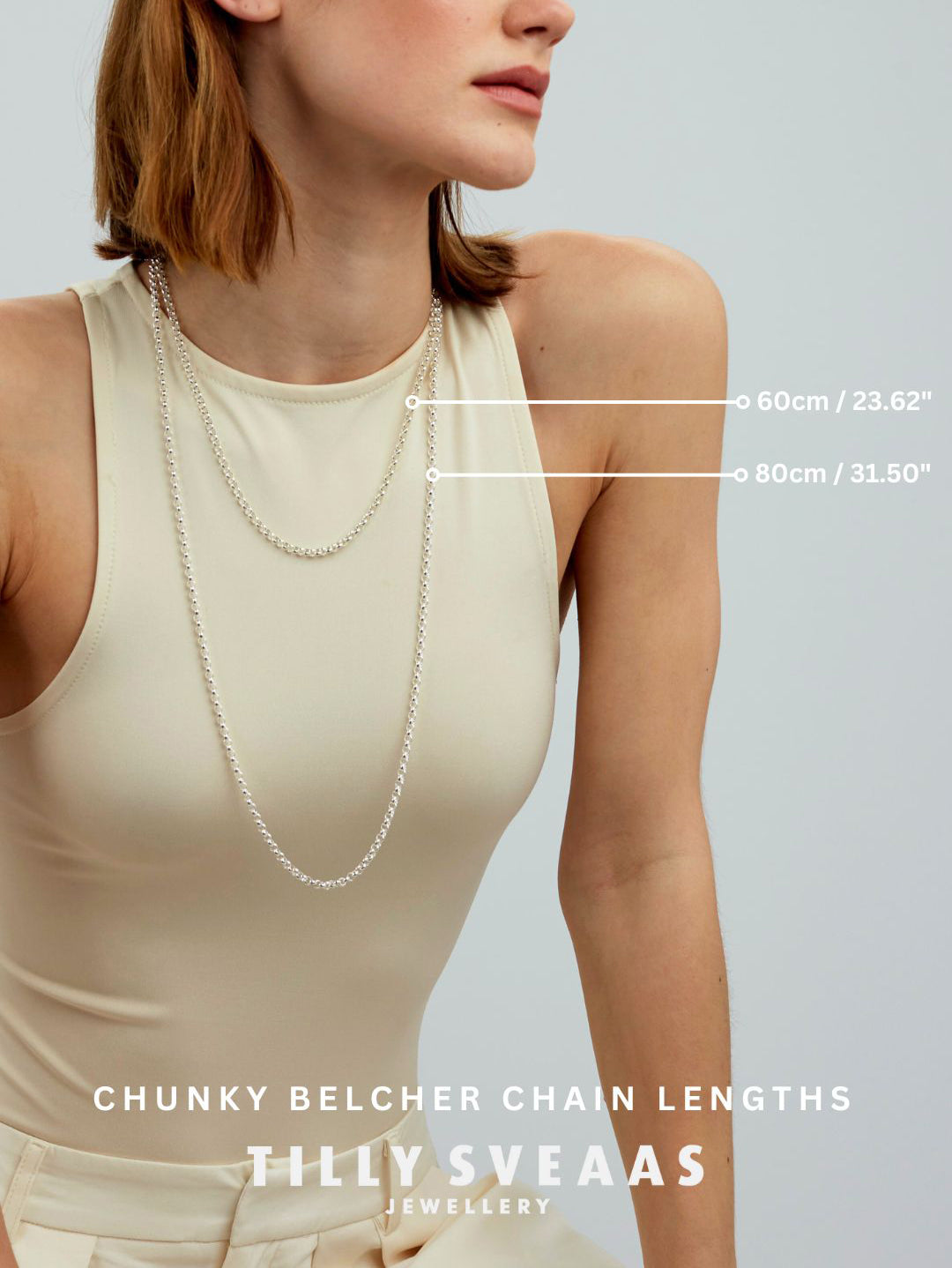 Thick Silver Belcher Chain