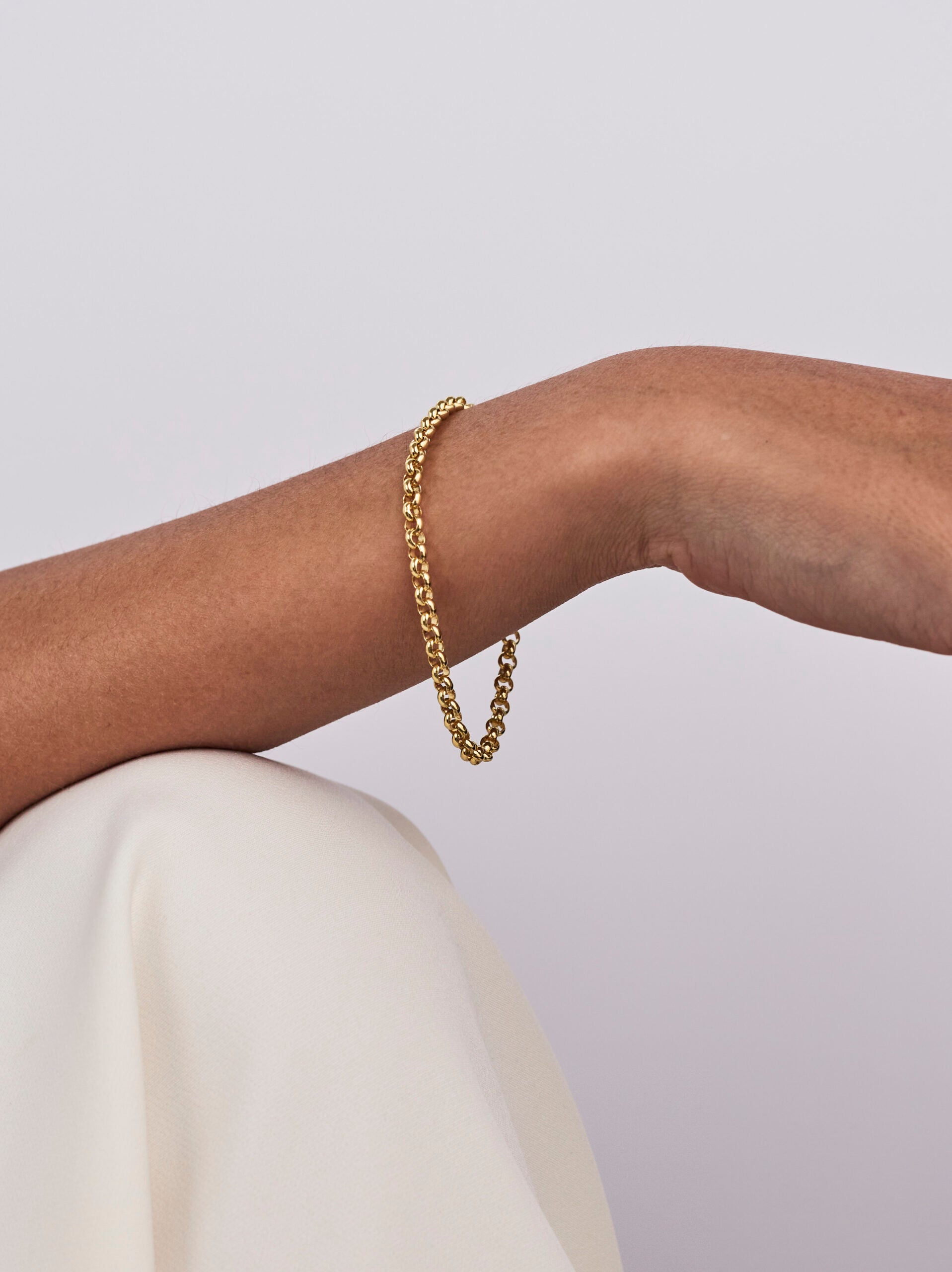 Gold Belcher Bracelet