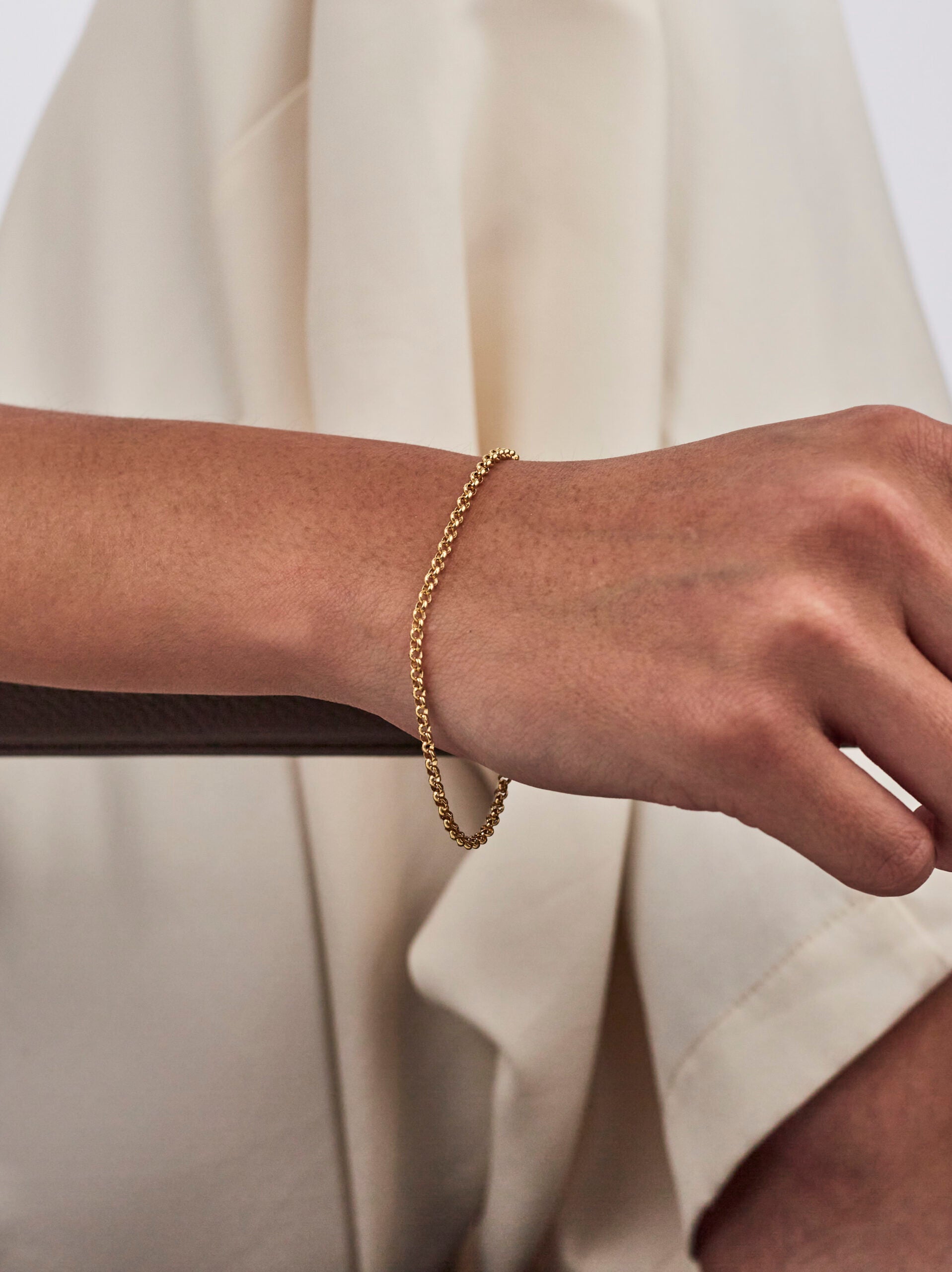 Fine Gold Belcher Bracelet