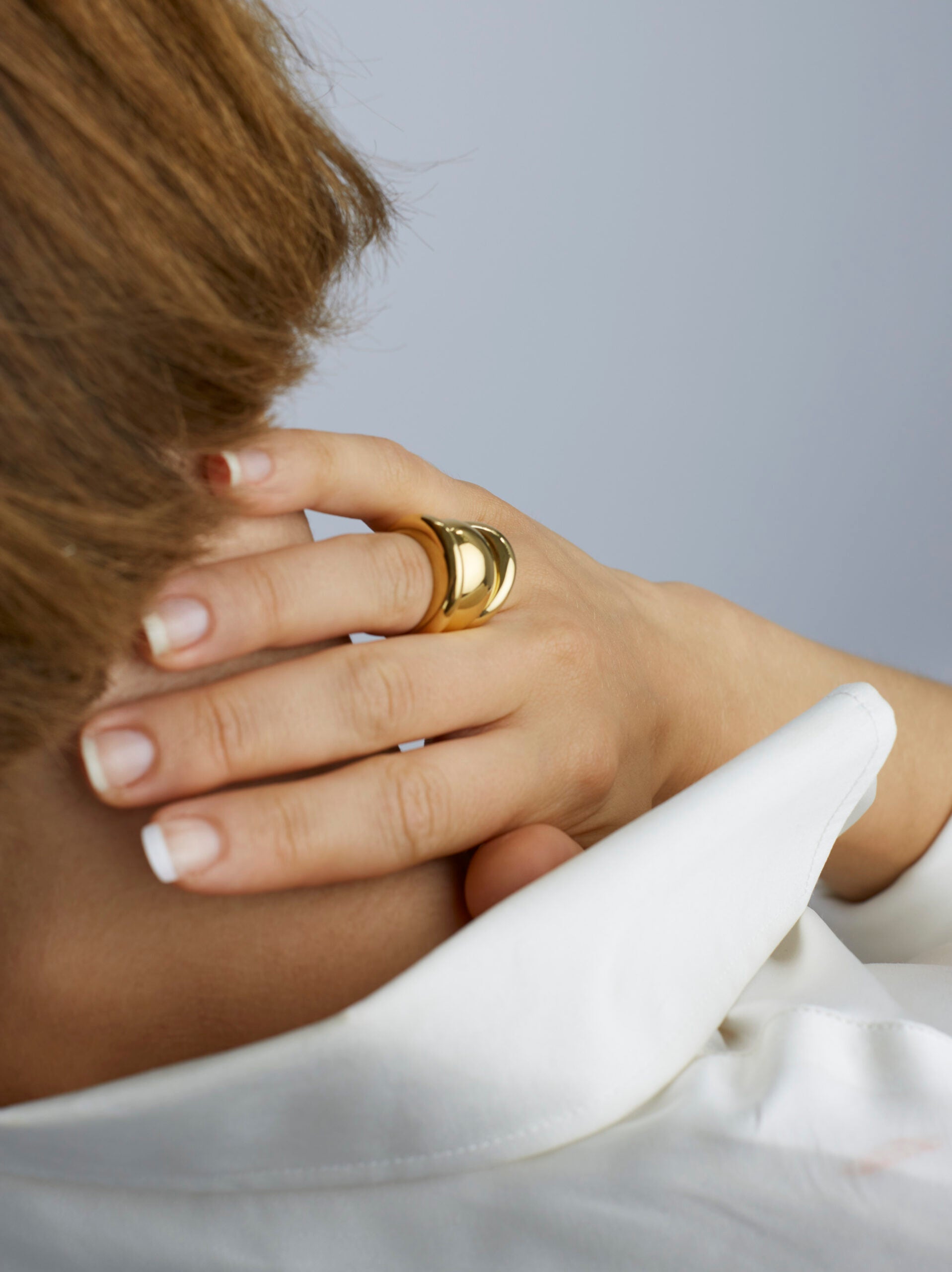 Gold Triple Ring Set